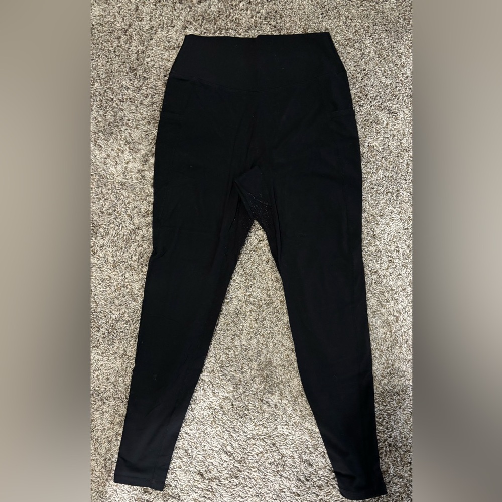 Buffbunny Rosa Pocket Legging, Size M — Onyx Black